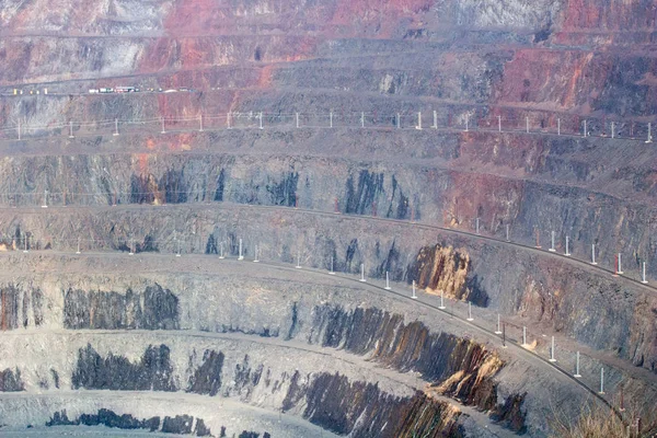 Minería Mina Cielo Abierto Planta Concentración Minera Yugok Kryvyi Rih — Foto de Stock