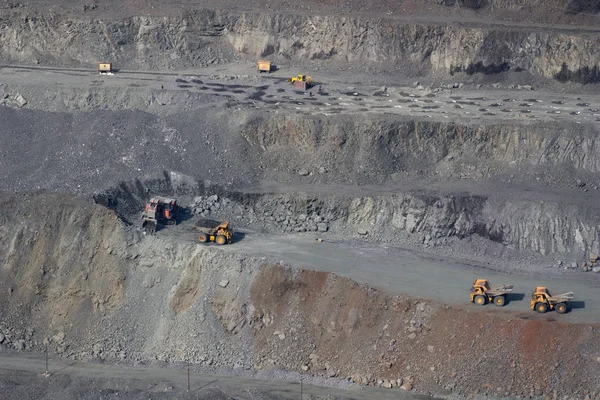 Minería Mina Cielo Abierto Planta Concentración Minera Yugok Kryvyi Rih — Foto de Stock