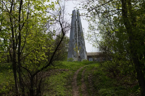 Svitlovodsk Ucrânia Abril 2019 Rua Svitlovodsk Cidade — Fotografia de Stock