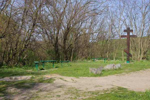 Vårens Natur Centrala Ukraina — Stockfoto