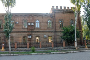 Berdyansk, Ukrayna - 19 Temmuz 2018: Berdyansk Devlet Pedagoji Üniversitesi