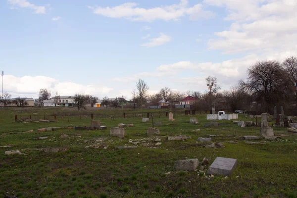 Smila Ucrania Marzo 2020 Cementerio Judío — Foto de Stock