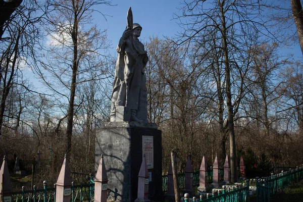 Smila Ucraina Martie 2020 Cimitirul Polonez — Fotografie, imagine de stoc