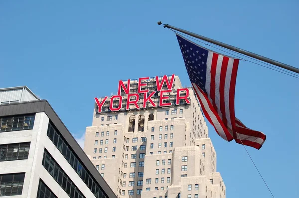 Bize bayrak ve New Yorker