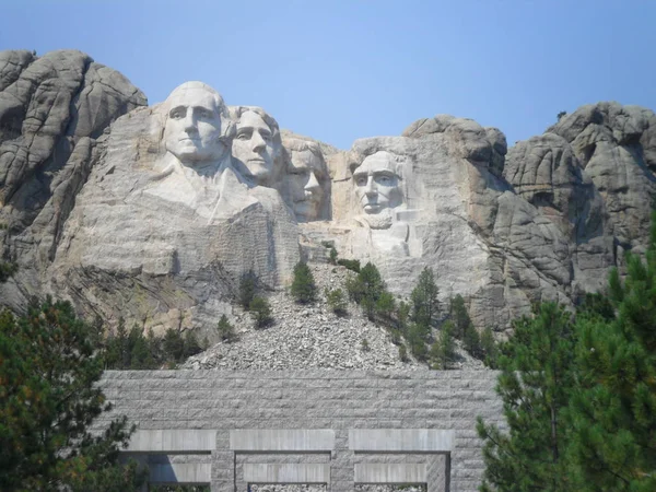 Monte Rushmore Memorial Nacional Mount Rushmore Dakota Del Sur — Foto de Stock