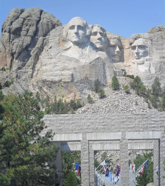 Monumento Nacional Monte Rushmore Dakota Del Sur — Foto de Stock