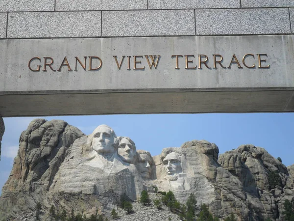 Grand View Terrace Rushmore Dağı Milli anıt - Güney Dakota