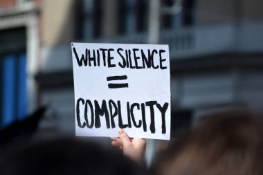 Beyaz Milliyetçilik protesto