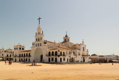 El Rocio Hermitage. Kilise bakire El Rocio Almonte, ile ilgili bu madde, Endülüs, İspanya'nın kırsal ev