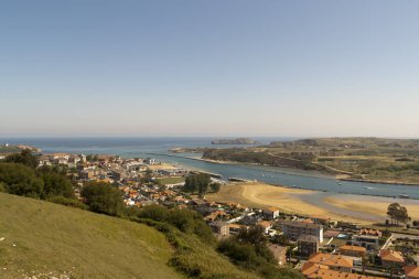 Ria de Suances, Cantabria 'da. İspanya