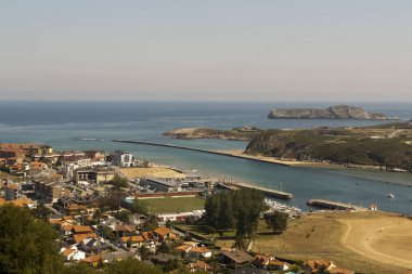 Ria de Suances, Cantabria 'da. İspanya