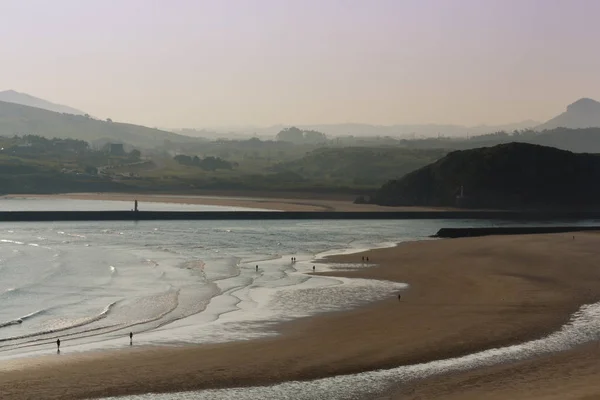 Ria de Suances, Cantabria 'da. İspanya