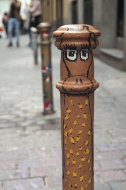 Malasaa mahallede Madrid sokaklarında grafiti Festivali. İspanya Kentsel Sanat