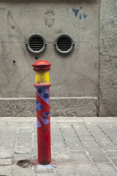 Malasaa mahallede Madrid sokaklarında grafiti Festivali. İspanya Kentsel Sanat