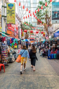 Malezya 'da Kuala Lumpur' da tipik bir manzara