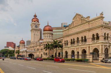 Malezya 'da Kuala Lumpur' da tipik bir manzara