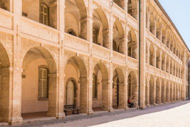 Fransa 'da Marsilya' da tipik bir manzara