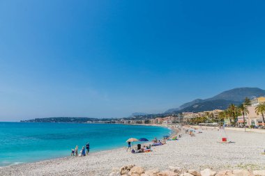 Fransa 'da Menton manzarası