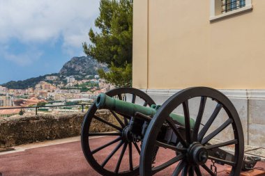 Monako 'daki Prenslerin Sarayı manzarası