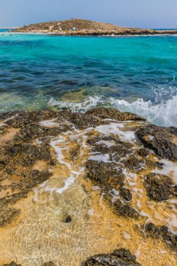 Kıbrıs 'ta Agia Napa' da tipik bir görüş