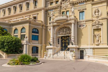 Monaco 'da Monte Carlo' da bir manzara