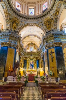 Güzel Fransa 'da tipik bir manzara