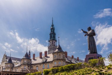 Czestochowa Polonya 'daki Jasna Gora Manastırı.