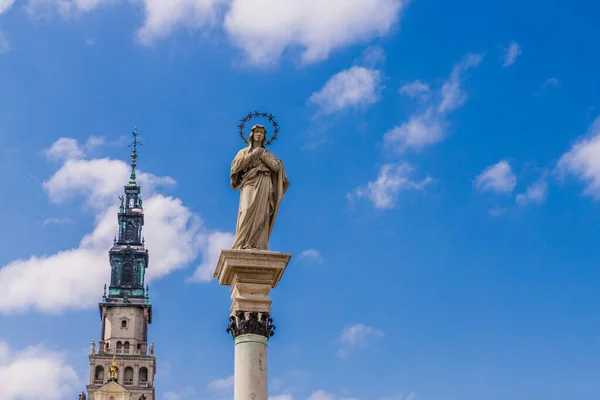 Czestochowa Polonya 'daki Jasna Gora Manastırı.