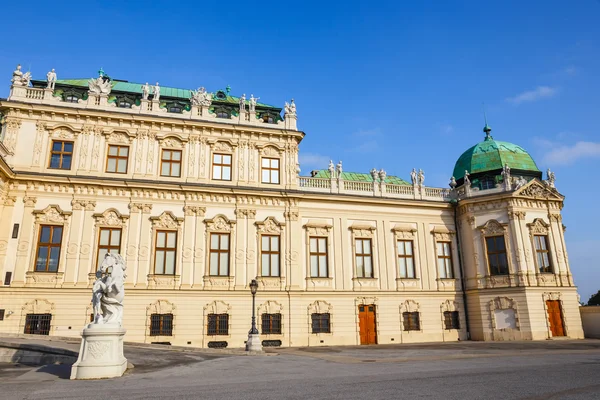 Palazzo Belvedere e giardino a Vienna, Austria — Foto Stock