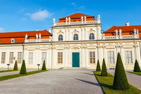 Palazzo Belvedere e giardino a Vienna, Austria — Foto Stock