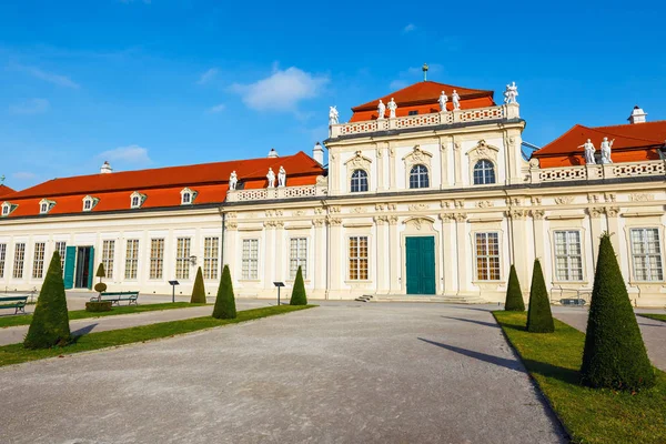 Belvedere Sarayı ve Bahçe Viyana, Avusturya — Stok fotoğraf