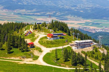 Kitlesi'nin massif, poiana brasov, Romanya görüntülemek 
