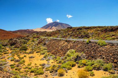 El Teide yanardağı Tenerife, Kanarya Adaları, İspanya 