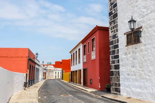 Garachico város a sziget Tenerife, Kanári, Spanyolország — Stock Fotó