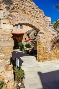 Chania, Yunanistan eski liman görünüm