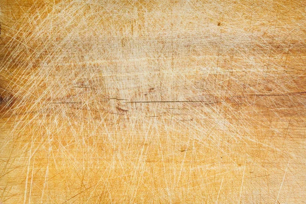 Old grunge wooden cutting kitchen desk board background texture — Stock Photo, Image