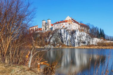 Benedictine Manastırı'tyniec yakın Krakov, Polonya
