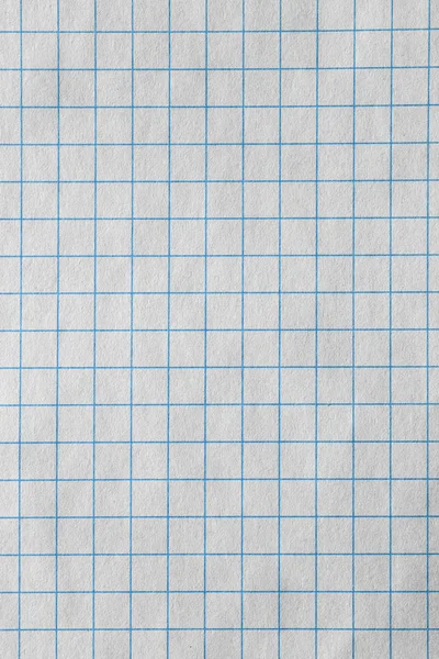 White squared paper sheet texture, can use as  background — Stock Photo, Image