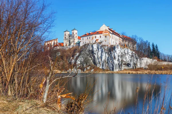 Benediktinerklostret i tyniec nära Krakow, Polen — 图库照片