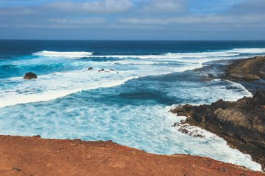 Yeşil Lagoon, El Golfo, Lanzarote Adası, İspanya
