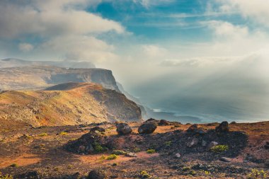 Etkileyici görünümünden Mirador del Rio, Lanzarote, Kanarya Adaları