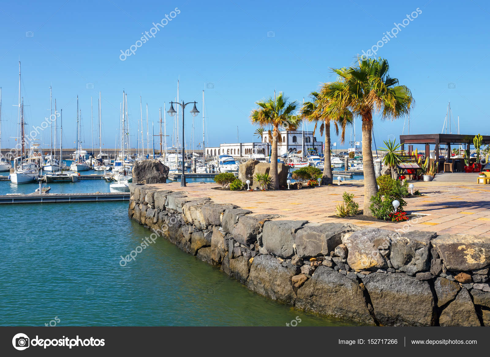 Playa Blanca Lanzarote 4 Aprile 2017 Lungomare Di Marina