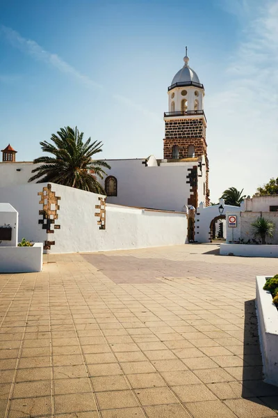 테 기세, Lanzarote의 섬의 옛 수도의 도시 센터의 보기 — 스톡 사진