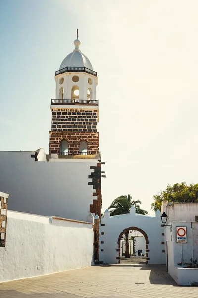 Vue du centre-ville de Teguise, ancienne capitale de l'île de Lanzarote — Photo