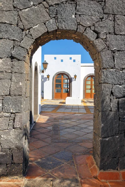 Marina Rubicon em Playa Blanca, Lanzarote, Canary Island, Espanha — Fotografia de Stock