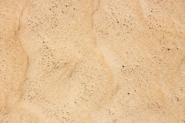 Satırları bir plaj kum yakın çekim