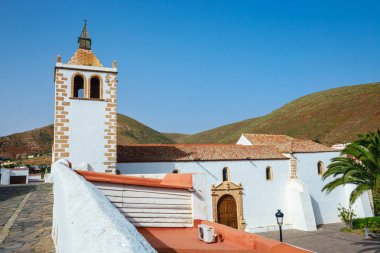 Kilise Betancuria Köyü Fuerteventura Adası, İspanya ile merkezi kare
