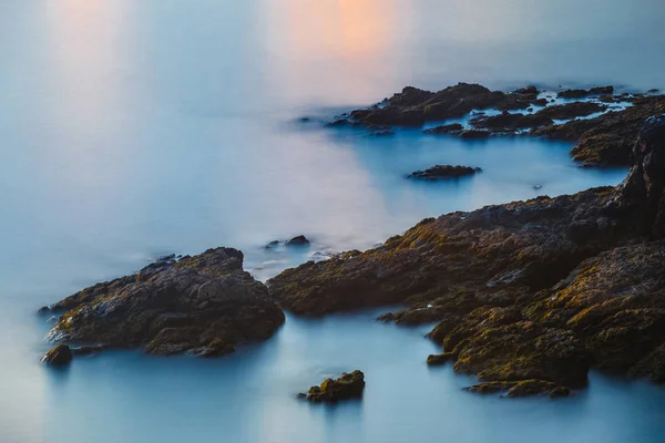 Долгожданный снимок побережья в Лароте, Испания — стоковое фото