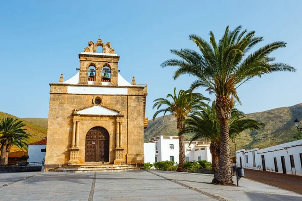 Igreja de Nuestra Senora de la Pena perto de Betancuria, Ermita de la Virgen de la Pena, Fuerteventura, Espanha — Fotografia de Stock