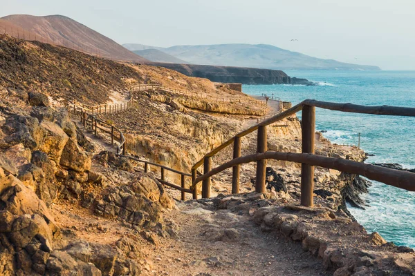 Jeskyně poblíž vesnice Ajuy Fuerteventura, Kanárské ostrovy, Španělsko — Stock fotografie